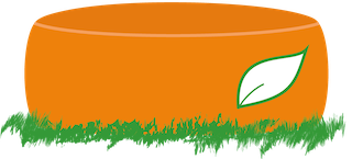 Logo d'un fromage avec une feuille bio