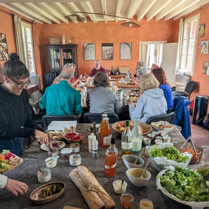 buffet de produis paysans
